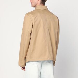 NAMACHEKO Men's Workwear Inspired Jacket Men Beige Outerwear